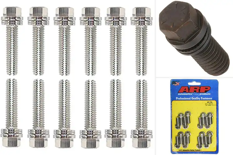 Detailed view of Best 6 Point DHH Hemi Header Bolts | Secure Engine Fit