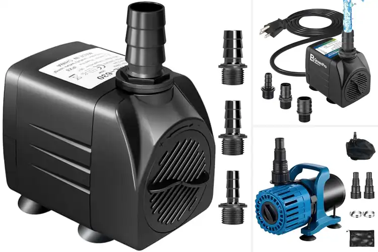 Detailed view of Best Adjustable Flow Fountain Pumps