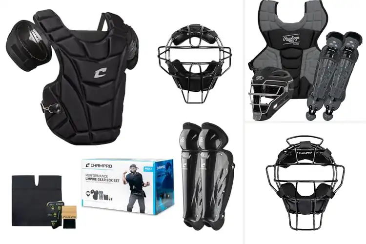 Detailed view of Best Baseball Protective Gear Sets