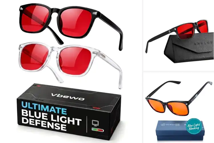 Detailed view of Best Blue Light Blocking Glasses For Sleep