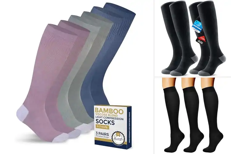 Detailed view of Best Breathable Compression Socks