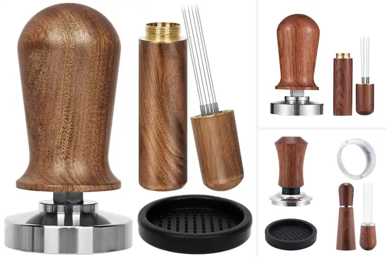 Detailed view of Best Calibrated Espresso Tamper Sets