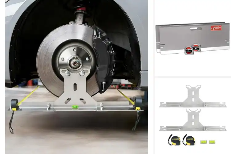 Detailed view of Best Car Toe Alignment Plates