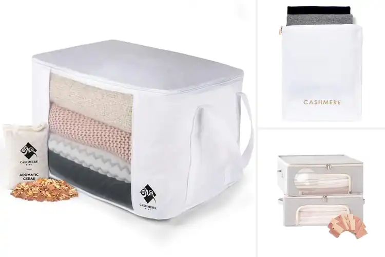 Detailed view of Best Cashmere Storage Bags: 10 Sweater-Saving Picks