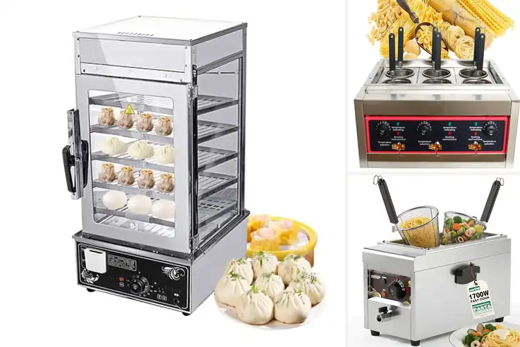 Detailed view of Best Commercial Dumpling Cookers: Streamline Your Menu