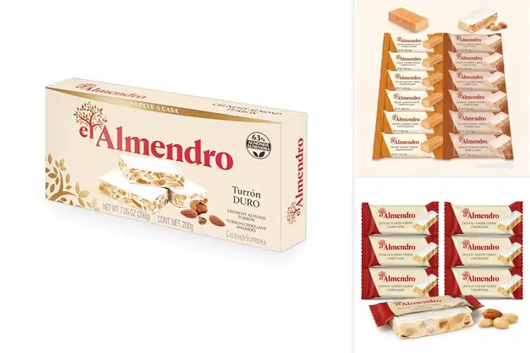 Detailed view of Best Crunchy Turrons: 10 Irresistible Almond Treats