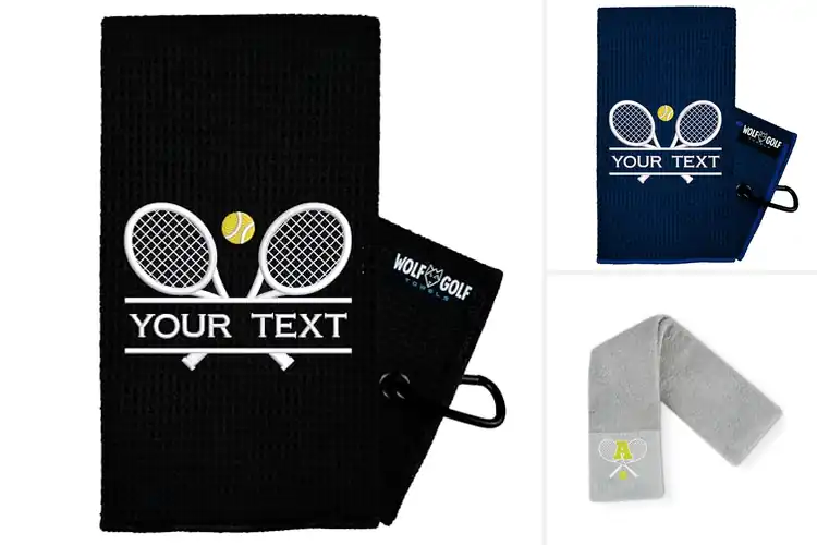Detailed view of Best Custom Tennis Towels