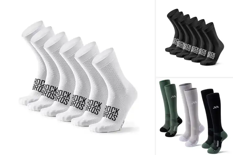 Detailed view of Best Cycling Compression Socks