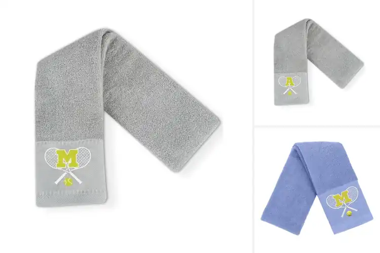 Detailed view of Best Embroidered Tennis Towels