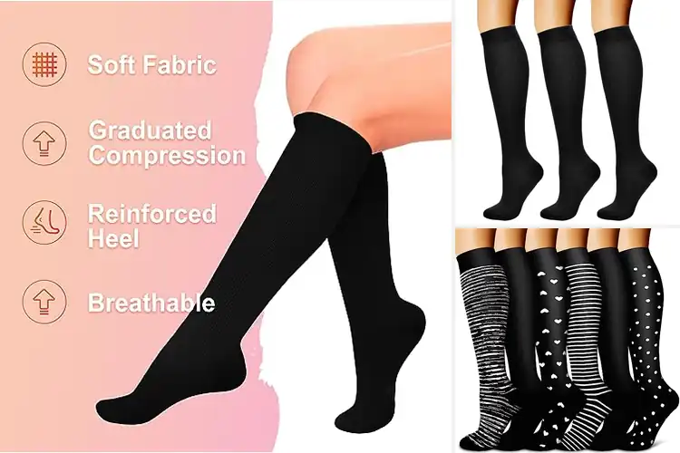 Detailed view of Best Fitness Compression Socks