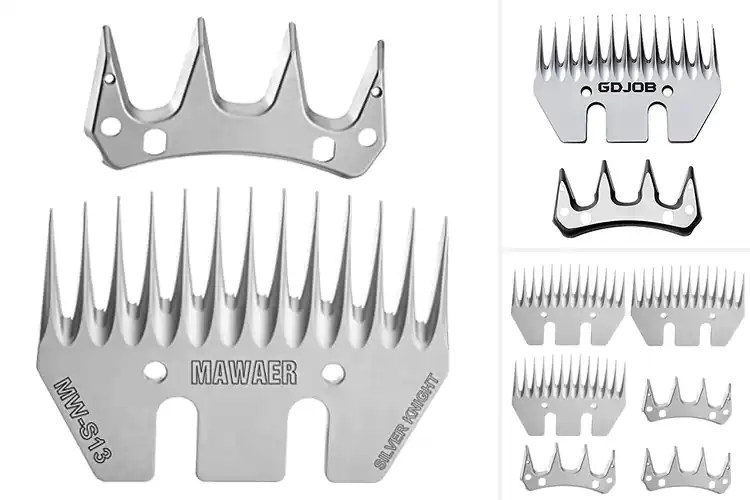 Detailed view of Best Goat Shearing Blades