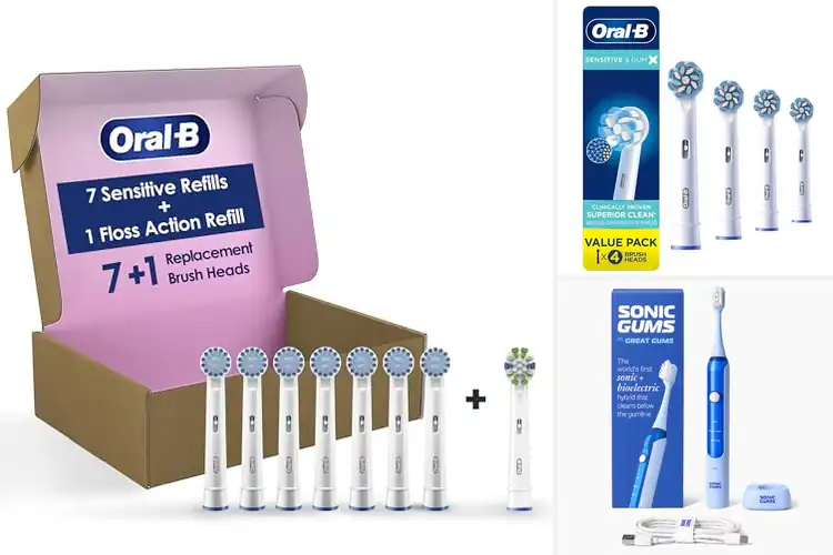 Detailed view of Best Gum Care Electric Brushes