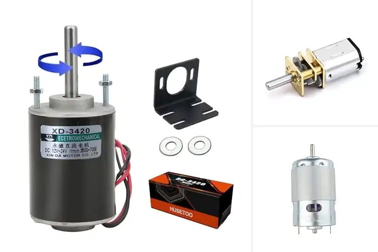 Detailed view of Best Low Noise Dc Motors: Quiet Power, Big Torque