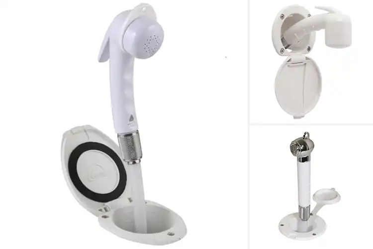 Detailed view of Best Marine Recessed Boat Shower Sprayers