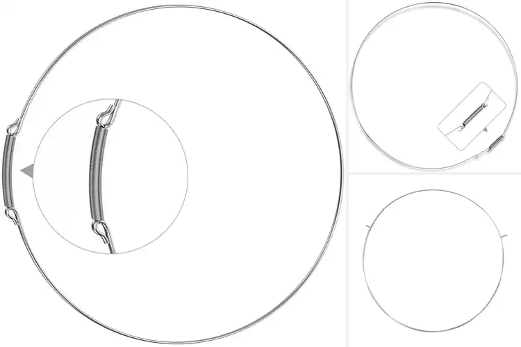 Detailed view of Best Metal Washer Door Boot Clamps