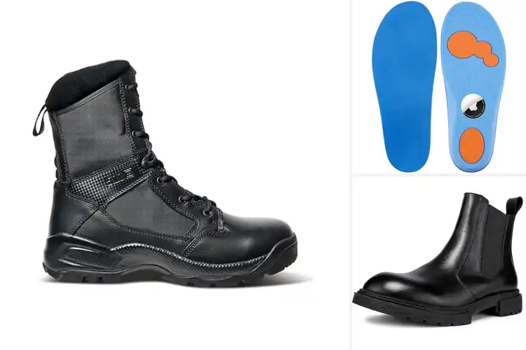 Detailed view of Best Ortholite Insole Boots for All-Day Comfort