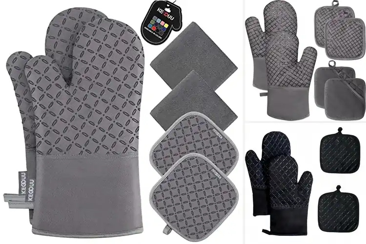 Detailed view of Best Oven Mitt Sets