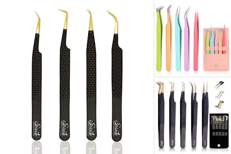 Detailed view of Best Professional Lash Tweezers for Flawless Lashes