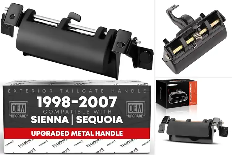 Detailed view of Best Rear Trunk Handles