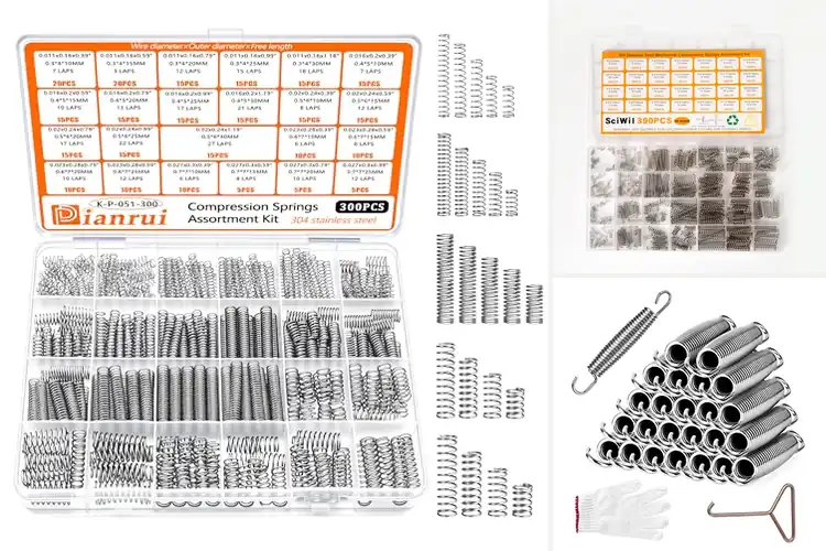 Detailed view of Best Replacement Springs: Top 10 Kits for Easy Repairs