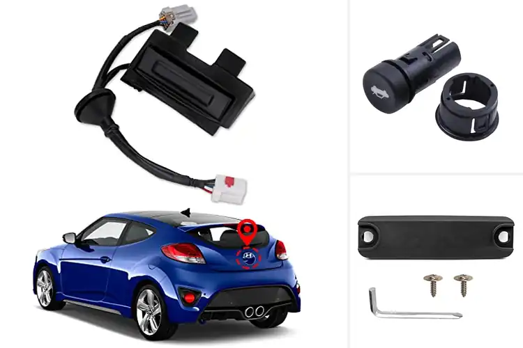 Detailed view of Best Replacement Trunk Release Buttons