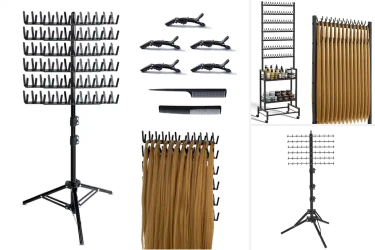 Detailed view of Best Salon Braiding Racks: Tidy Spaces, Happy Clients