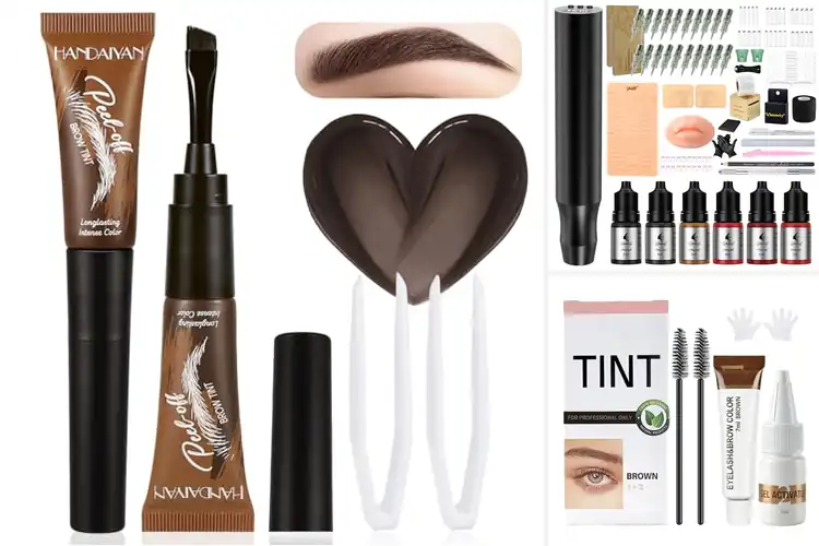 Detailed view of Best Semi Permanent Eyebrow Kits for Salon-Looking Brows