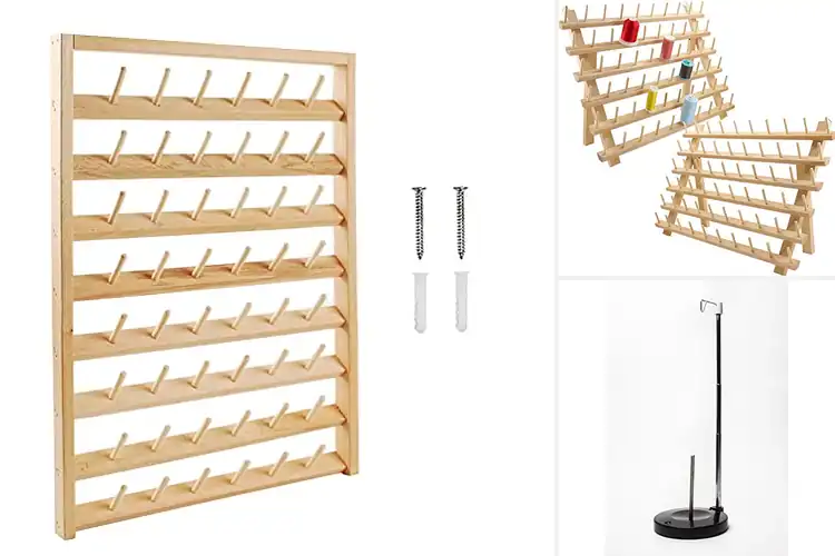 Detailed view of Best Sewing Thread Holders for Tangle-Free Storage