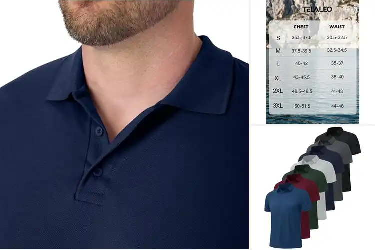 Detailed view of Best Short Sleeve Polos: Top 10 Picks for Style & Comfort