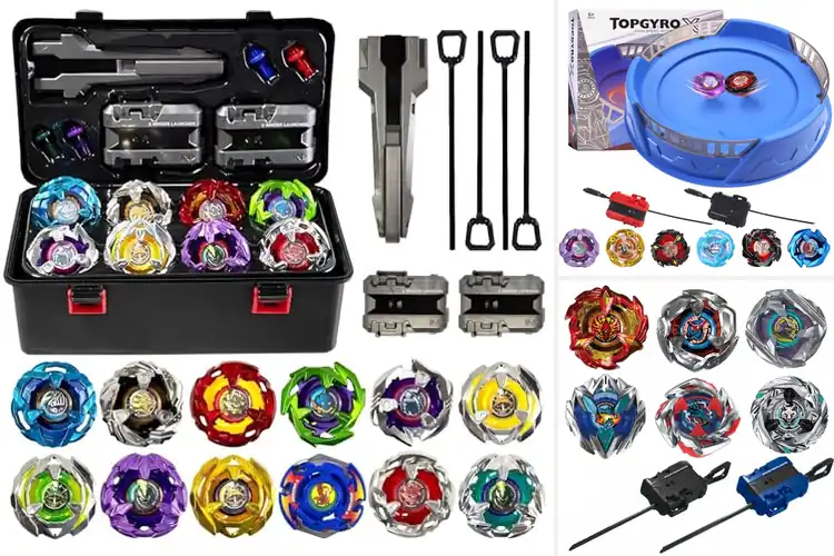 Detailed view of Best Spinning Battle Tops: Fast Spins & Epic Bursts