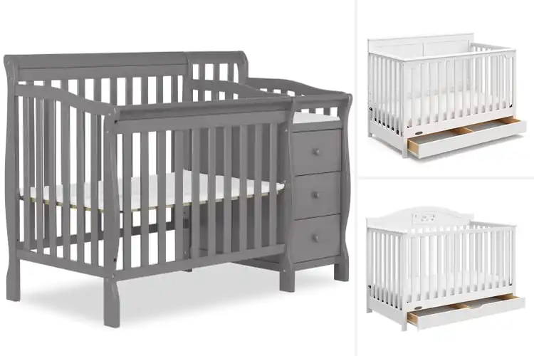 Detailed view of Best Storage Cribs for Organized Nurseries