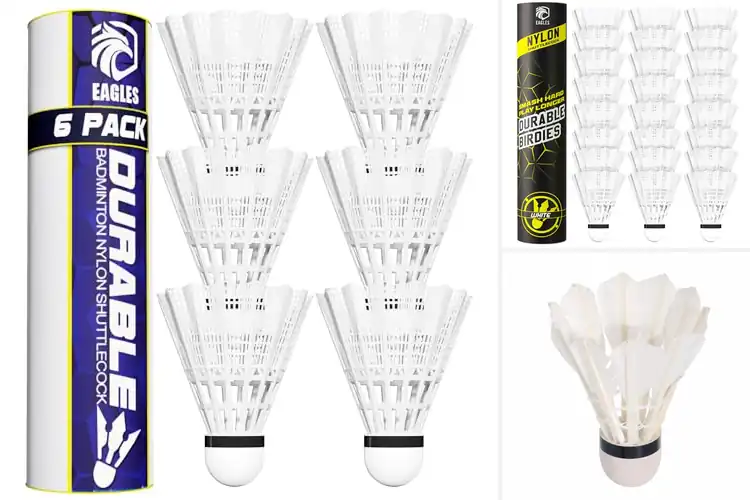 Detailed view of Best Synthetic Feather Shuttles