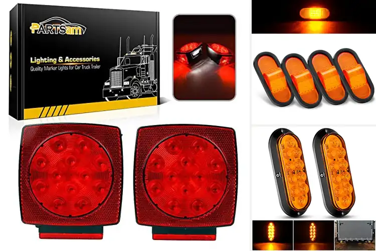Detailed view of Best Trailer Turn Signal Lights: 10 Bright & Tough Picks