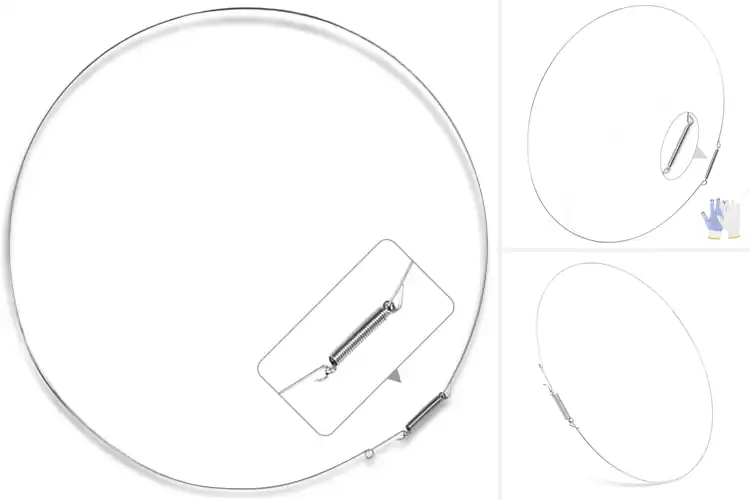 Detailed view of Best Washer Door Gasket Clamps: Leak-Proof & Quiet Operation