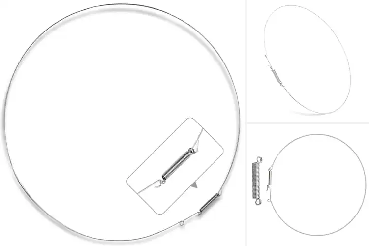 Detailed view of Best Washer Door Gasket Retaining Rings