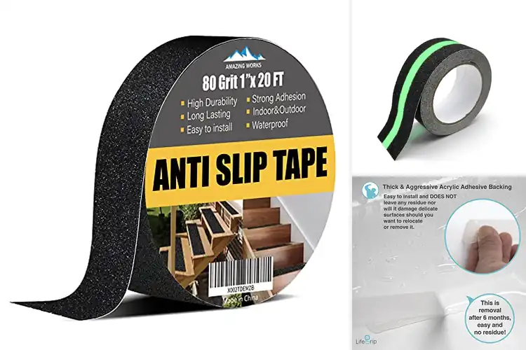 Detailed view of Best Waterproof Grip Strips