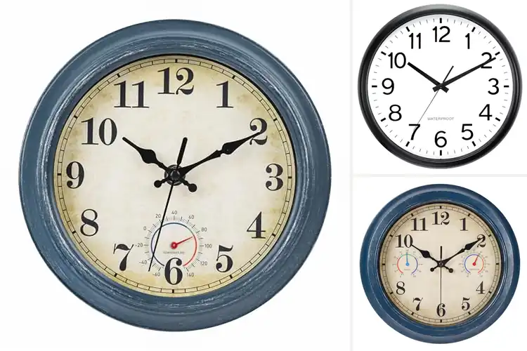 Detailed view of Best Waterproof Wall Clocks: Top 10 Picks for Any Space